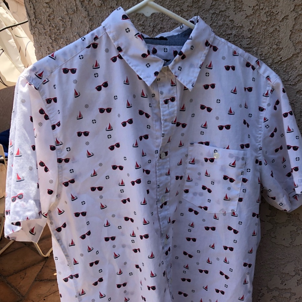 Sunglasses Button Up